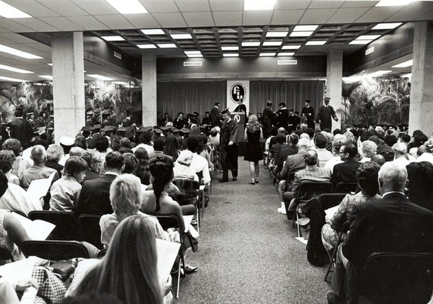 1973 Spring Florida International University Commencement seating